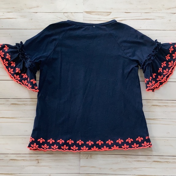 Girls J. Crew Crewcuts Bell Sleeve Top - Picture 5 of 5